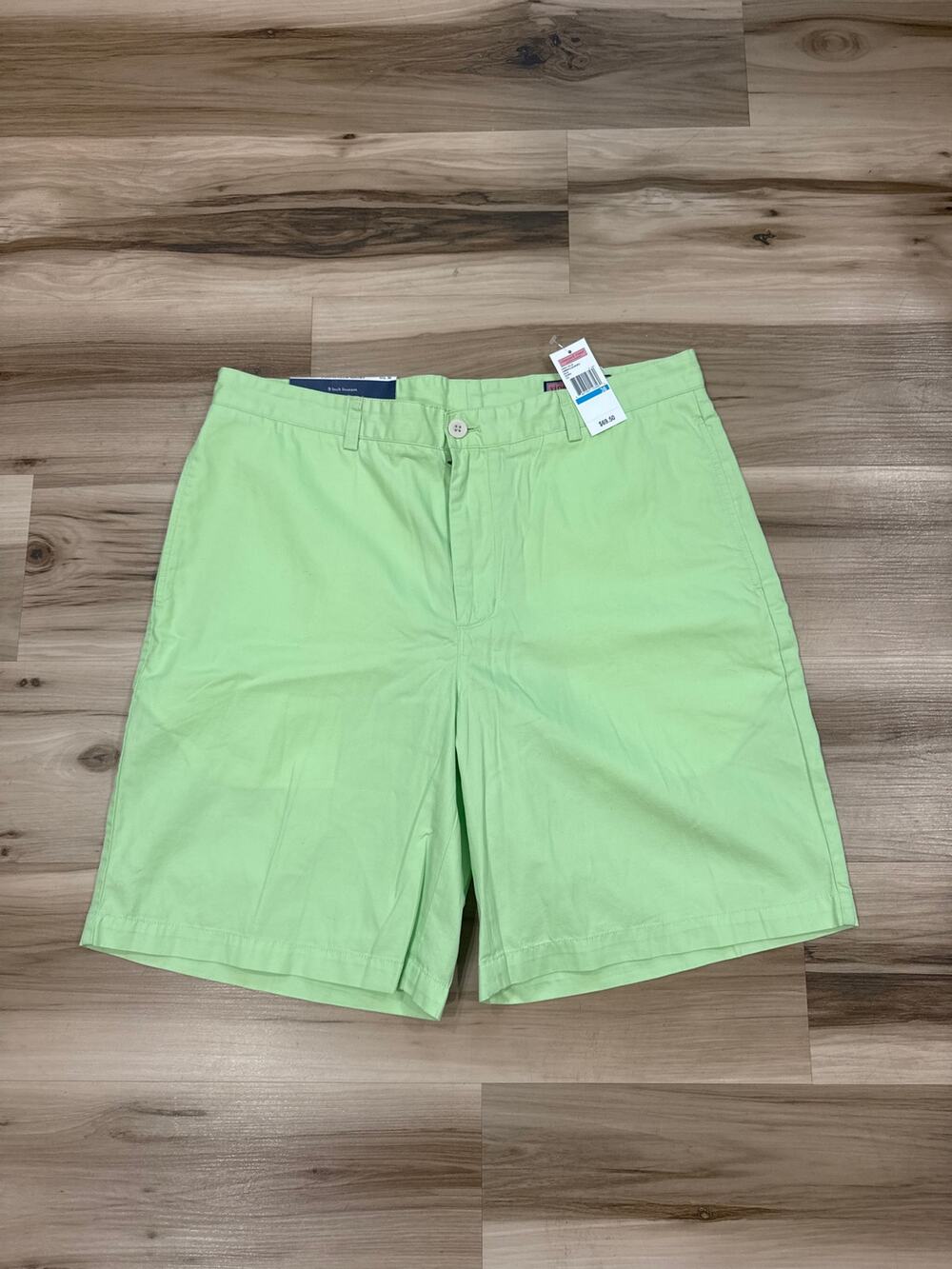 Vineyard Vines 9" Club Shorts Iguana Green Men's Size 36